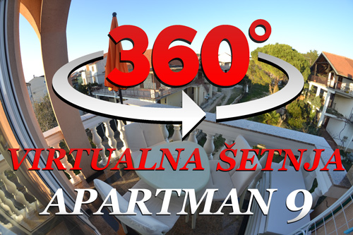 virtual tour of A&B apartments Turanj